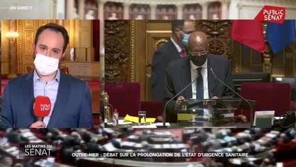 Outre-mer : débat sur la prolongation de l'état d'urgence sanitaire - En Séance au Sénat (09/09/2021)