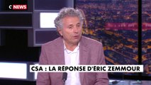 Gilles-William Goldnadel sur Eric Zemmour et le CSA : «C'est une pure indignité, il n'est pas candidat, point barre»