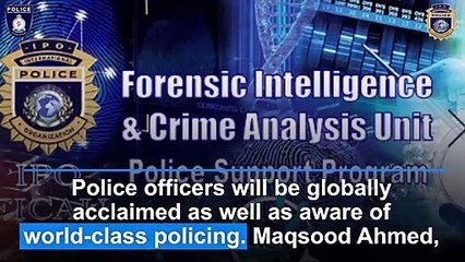 International Police Organisation | Pakistan Section | DIG Maqsood Ahmed |