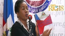 Remise de l'avant-projet de la Nouvelle Constitution au Premier Ministre Dr.Ariel Henry, par CCI