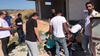 Bilecik'te bir inşaatın ikinci katından yere düşen işçi yaralandı