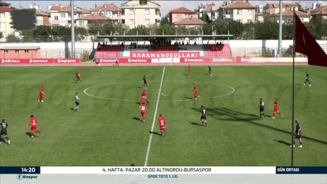 Karaman Belediyespor 2-5 Kahta 02 Spor 08.09.2021 - 2021-2022 Turkish Cup 1st Qualifying Round