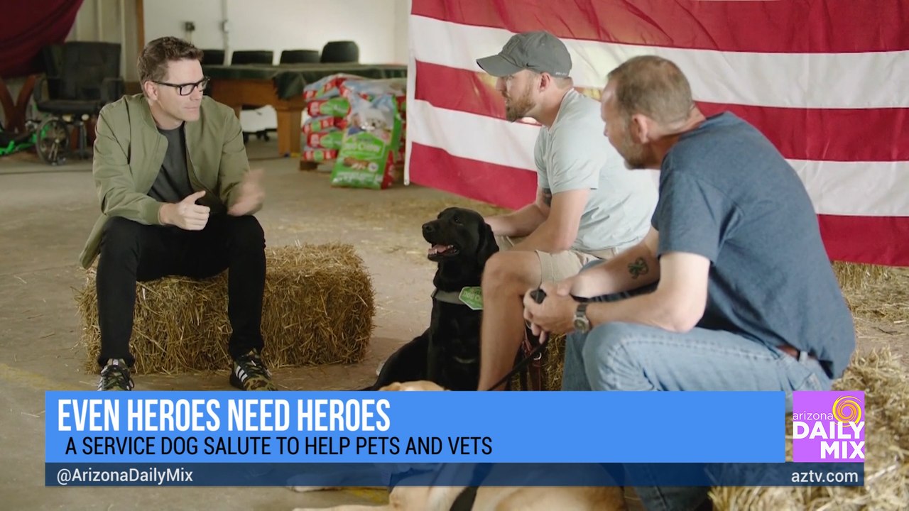 Bobby Bones and Purina Dog Chow Service Dog Salute