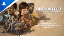 Uncharted Legacy of Thieves Collection PlayStation Showcase 2021 Trailer PS5