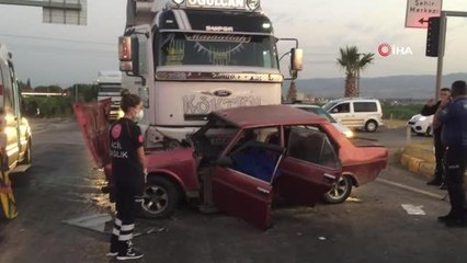 Son dakika: Alaşehir'de trafik kazası: 1 ölü, 3 yaralı