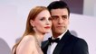 Jessica Chastain Reacts to Viral Slow-Motion Red Carpet Video With Oscar Isaac | THR News