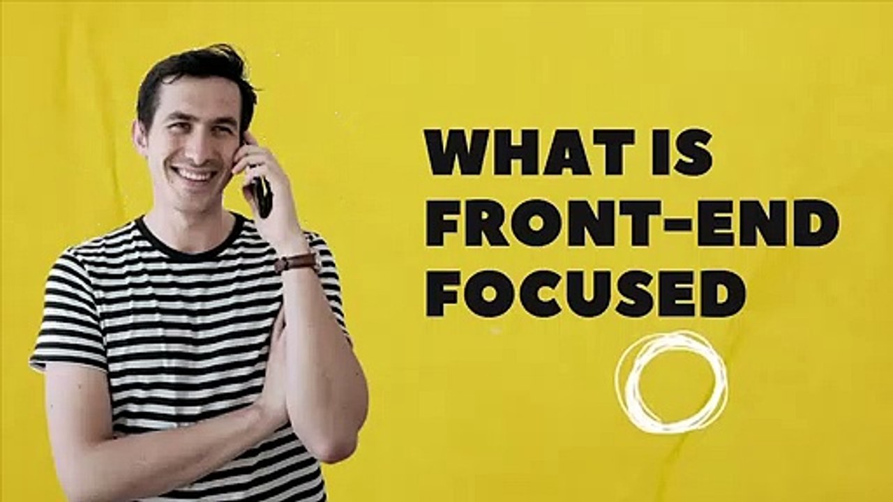 Frontend vs. Backend - which is better brief description