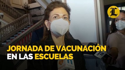 Vicepresidenta anuncia jornada de vacunación en las escuelas