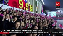 Sin misiles y de madrugada: así fue el desfile por fundación de Corea del Norte