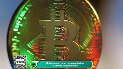 Ucrânia aprova lei para regularizar o uso de criptomoedas