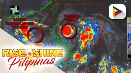 INFO WEATHER | Bagyong #JolinaPH, lumabas na ng PAR; Bagyong #KikoPH, patuloy na binabantayan