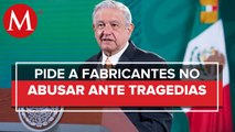 AMLO pide no abusar en materiales de construcción ante demanda por desastres naturales