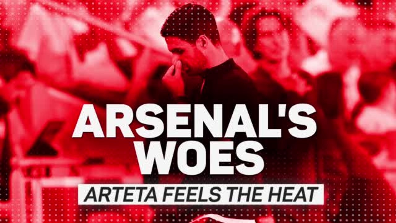 Arsenal's woes - Arteta under pressure ahead of...