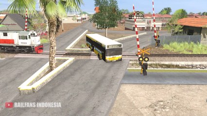 Perlintasan Kereta Tanpa Petugas | Unmanned Train Crossing