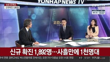 [뉴스포커스] 사흘만에 1천명대…수도권 확산세 커져