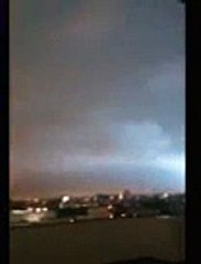 Deprem ışıkları kamerada! Görenler hayatlarının şokunu yaşadı