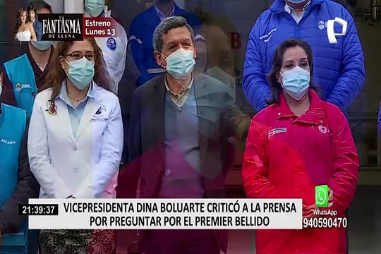 Dina Boluarte arremetió contra la prensa tras consulta sobre Guido Bellido