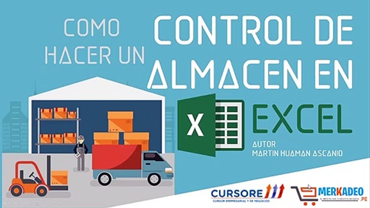 Como administrar un almacen con excel