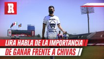 Erik Lira habla de lo importante de ganar contra Chivas