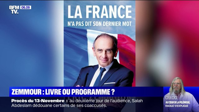 Ce que laisse entendre Éric Zemmour dans son livre La France n'a pas dit son dernier mot