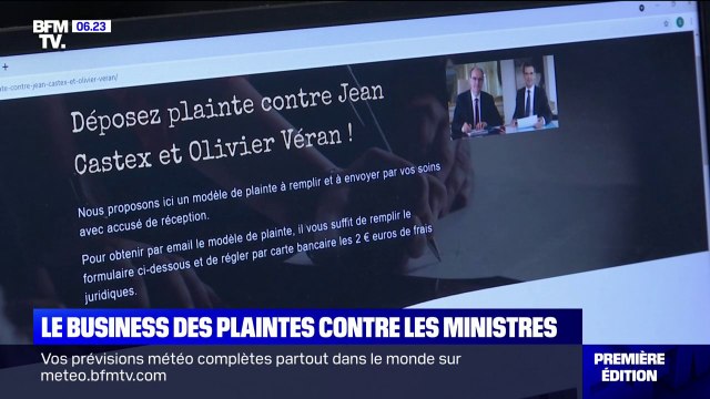 Des milliers de plaintes déposées contre les ministres depuis le début de la crise sanitaire