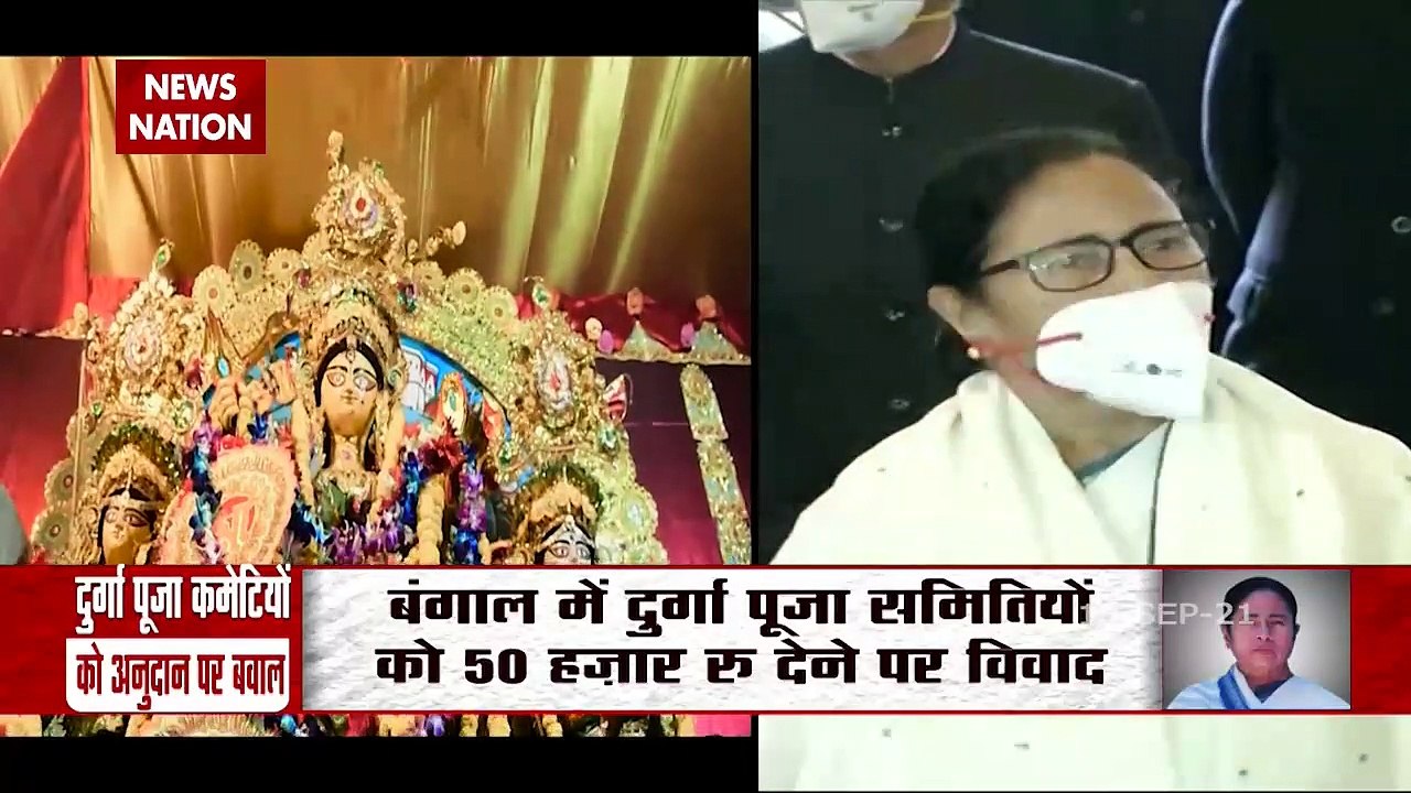 Mamata Banerjee announced financial help to the worship committees