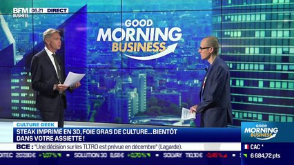 Culture Geek : Steak imprimé en 3D, foie gras de culture... bientôt dans votre assiette !, par Anthony Morel - 10/09