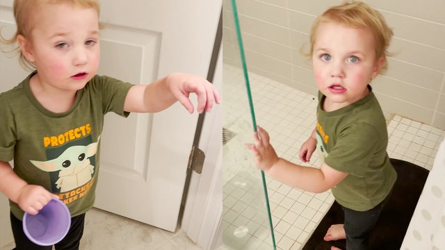 'Adorable Toddler Tries to Tell Mom that he Wants a Shower *3 Million+ Views*'