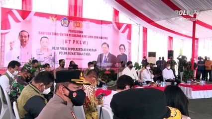 Pemerintah Salurkan Bantuan Langsung Tunai ke PKL & Pedagang Warteg di Medan
