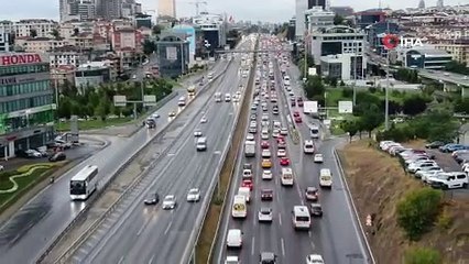 İstanbul’da trafik durma noktasında!