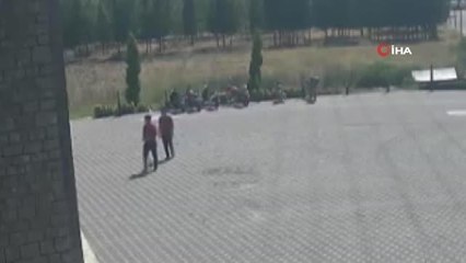 Keşif yapıp motosikleti böyle çaldılar
