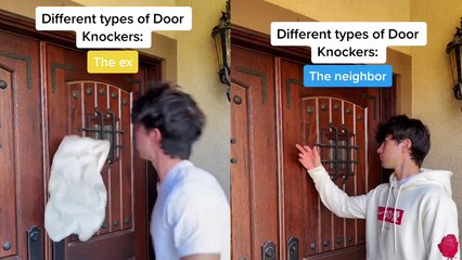 'L.A. Man's Incredibly Funny Impressions of Different Types of Door Knockers'