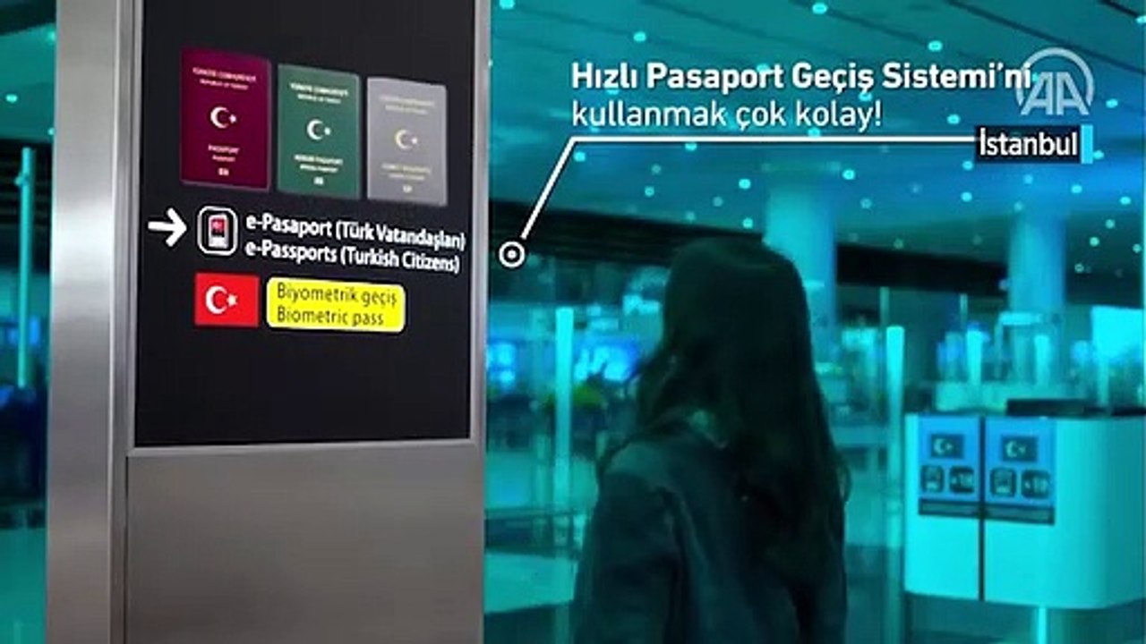 İGA'dan İstanbul Havalimanı'nda "Hızlı Pasaport Geçiş Sistemi" paylaşımı