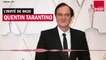 Quentin Tarantino : "Faire un film c'est l'idée que les gens quittent leur maison, achètent un billet et posent leur cul sur un fauteuil de cinéma. Mais leur patience a des limites (...). Un livre, c'est différent, les gens ne le lisent pas d'un coup."