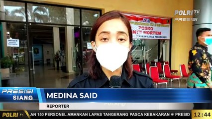 Live Report - Medina Said Terkait Penyerahan Jenazah Korban Kebakaran Lapas Klas I Tangerang