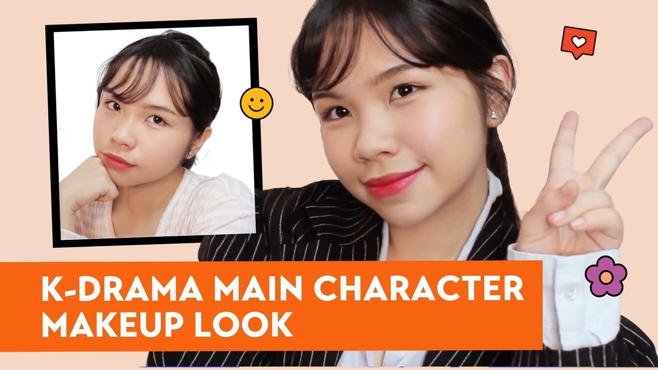 k-drama ✨ main character ✨ makeup look