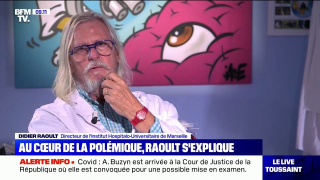Didier Raoult: Vous ne vous rendez pas compte de ce que les gens m'aiment à Marseille