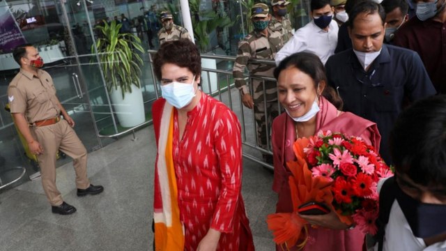 Congress UP Mission 2022: Priyanka Gandhi reaches Lucknow