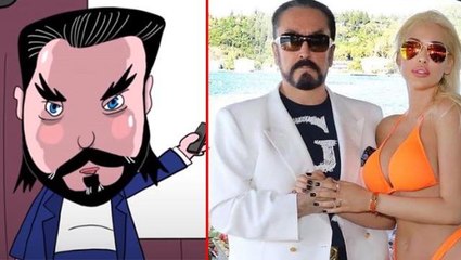 Mahkeme tutanaklarını derlediler! Adnan Oktar'ın bir günü çizgi film oldu