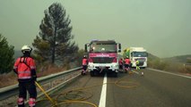 حرائق الغابات في جنوب إسبانيا تجبر المئات على الفرار