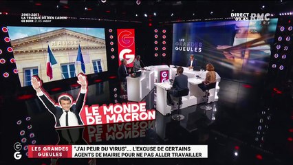 Le monde de Macron: "J'ai peur du virus", l'excuse de certains agents de mairie pour ne pas aller travailler - 10/09