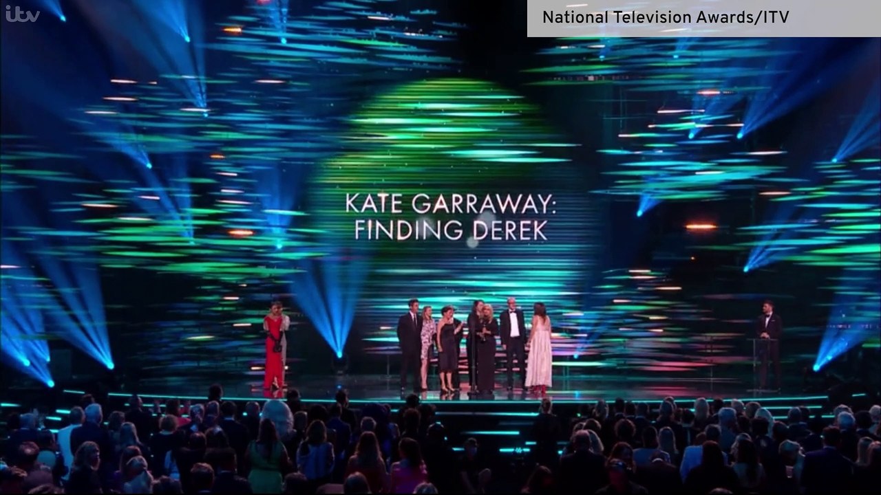 Kate Garraway gives tearful speech as she wins TV award