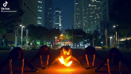 The KID Laroi x Justin Bieber Song | Tiktok Video | Cool Neon Effect