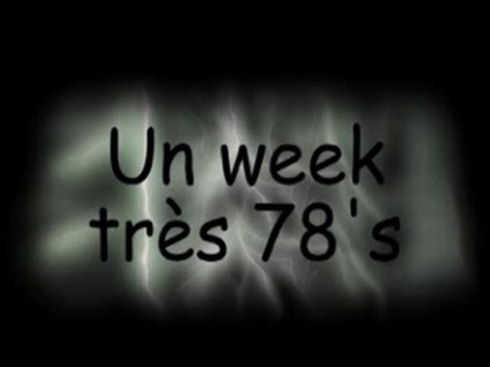 Un week tres 78's