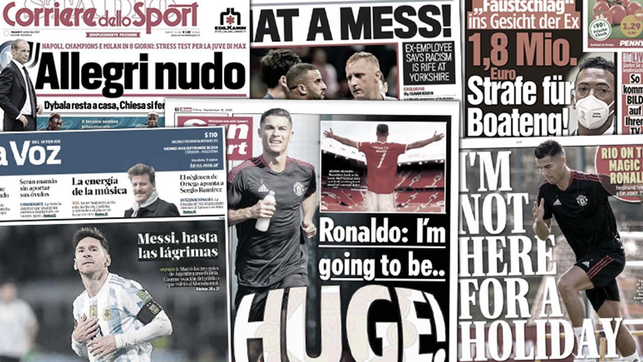 Les promesses de Cristiano Ronaldo enflamment l'Angleterre, les sanctions sur Jérôme Boateng font réagir en Allemagne