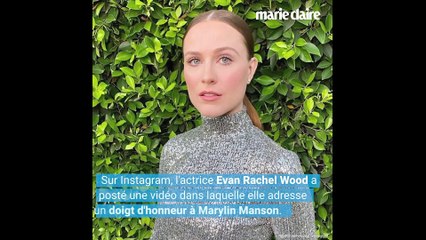 Evan Rachel Wood épingle Marilyn Manson en chanson