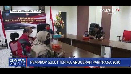 Pemprov Sulut Terima Anugerah Paritrana 2020