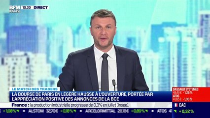 Le Match des traders : Jean-Louis Cussac vs Stéphane Ceaux-Dutheil - 10/09