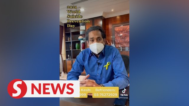 Khairy reminds those battling depression, anxiety that they are not alone