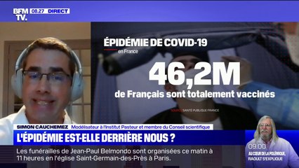 "Optimisme et prudence": un modélisateur de l'institut Pasteur évoque les prévisions de l'épidémie de Covid-19 en France